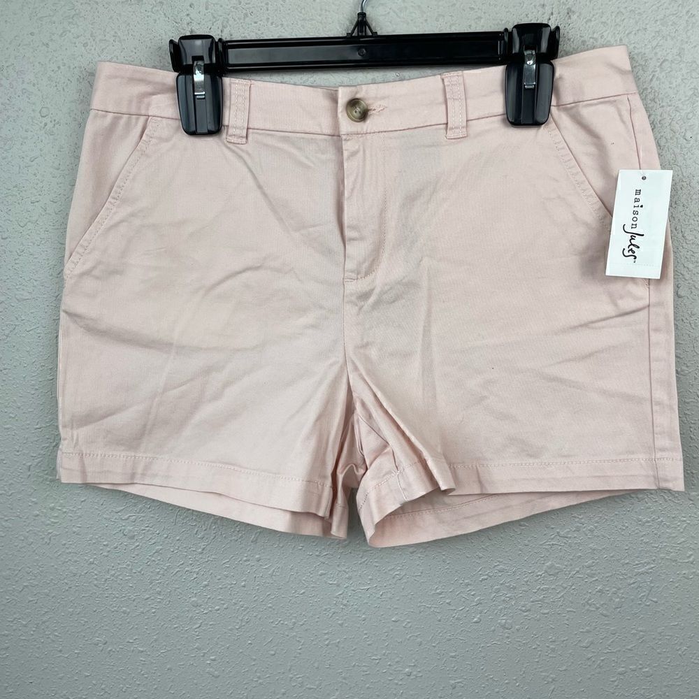 NWT Maison Jules Essential Pink Shorts Size 8